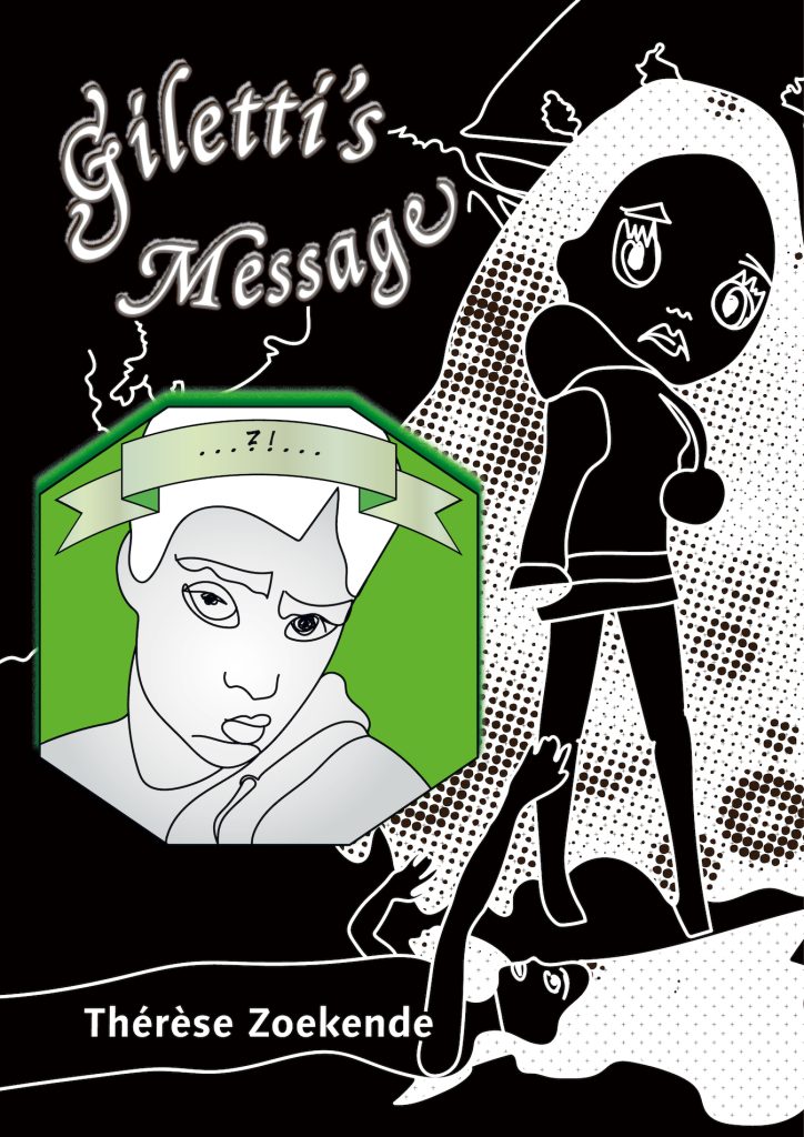 gilletti's message the graphic novel by Thérèse Zoekende will be given as an anniversary gift to new ki club.cool karate club members in Amsterdam and Monnickendam