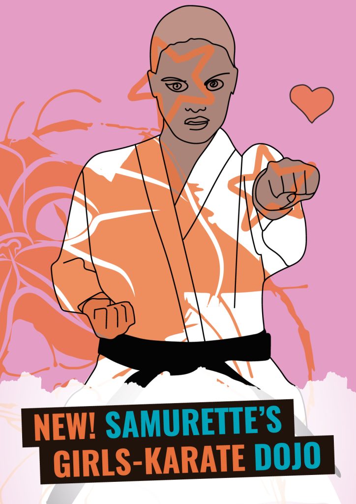 Samurette's Girls Karate Dojo-ki club.cool-karate-amsterdam-vrouwen-karate-girls-karate dojo