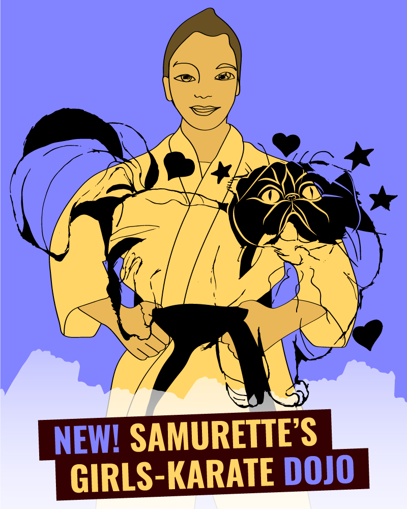 karateschool ki club.cool heeft een speciale karateklas in Amsterdam; Samurette’s Girls-Karate Dojo, exclusief voor meisjes vanaf12 jaar en vrouwen.